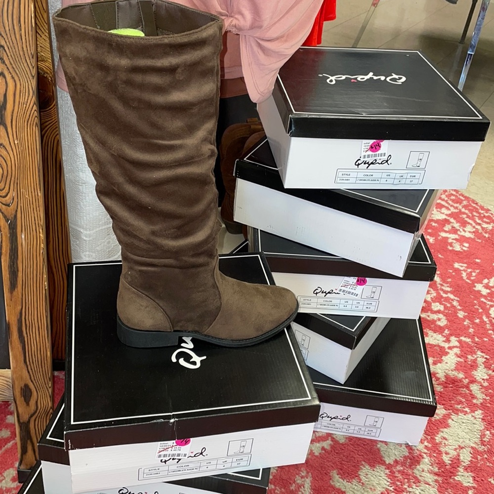 Suede Boots